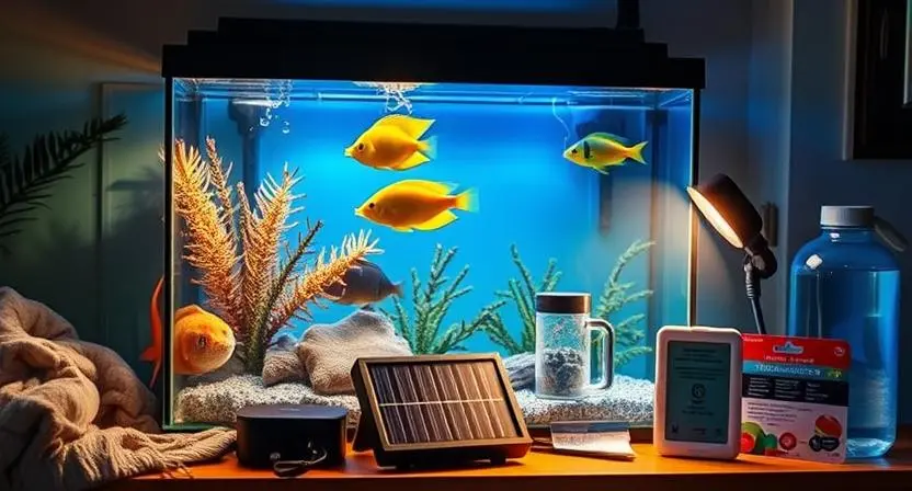 How to Maintain a Budget Aquarium During Power Outages
