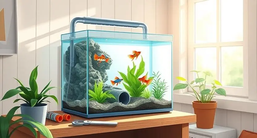 How to Use PVC Pipes for DIY Aquarium Decor