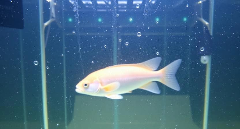 Signs that aquarium glass needs cleaning