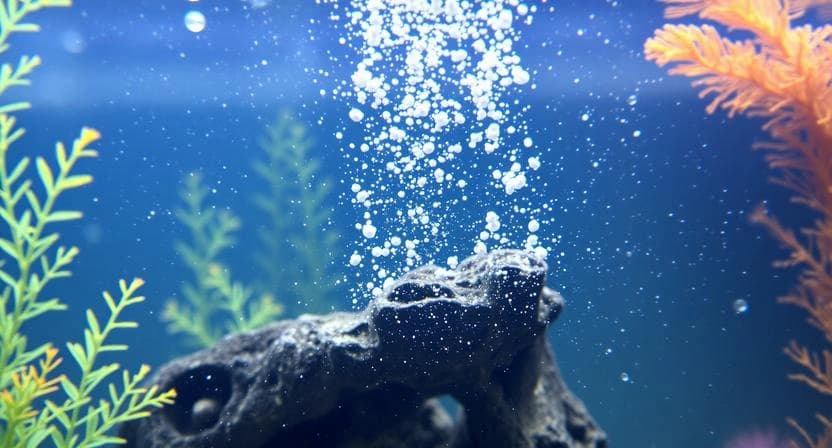 nitrates form and accumulate inside an aquarium ecosystem